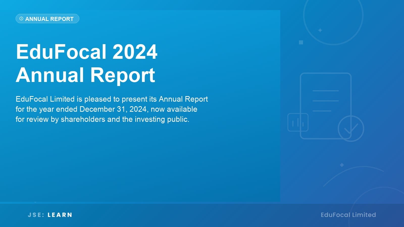 EduFocal 2024 Annual Report Now Available